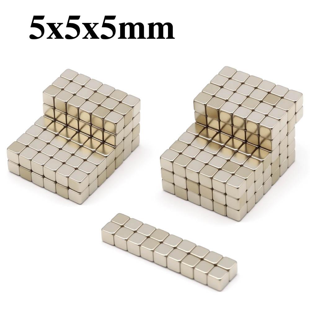 Block Powerful Neodymium Magnet N35 NdfeB Permanent Magnetic Imanes Round Super Strong Fridge Magnets DIY