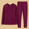VEZFAA Conjunto de Ropa Interior Térmica para Hombre Autocalentable de Doble Cara Hecho de Terciopelo Alemán - Grueso Polar Traje Otoño-Invierno (1/2 Piezas.)