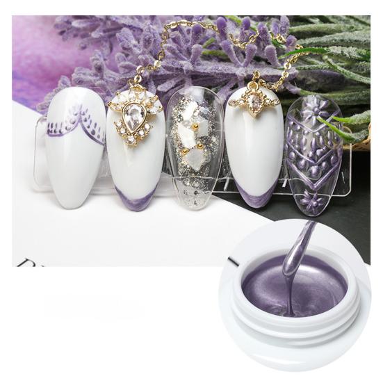 Durable Nail Gel Operate Easily Synthetic Eye-catching