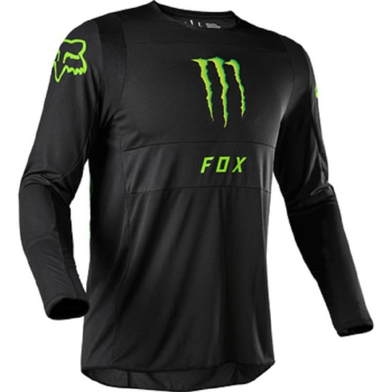 FOX Downhill Mountainbike Trikot Langarm Schnelltrocknend Radtrikot Herren Damen Outdoor Trail Fahren