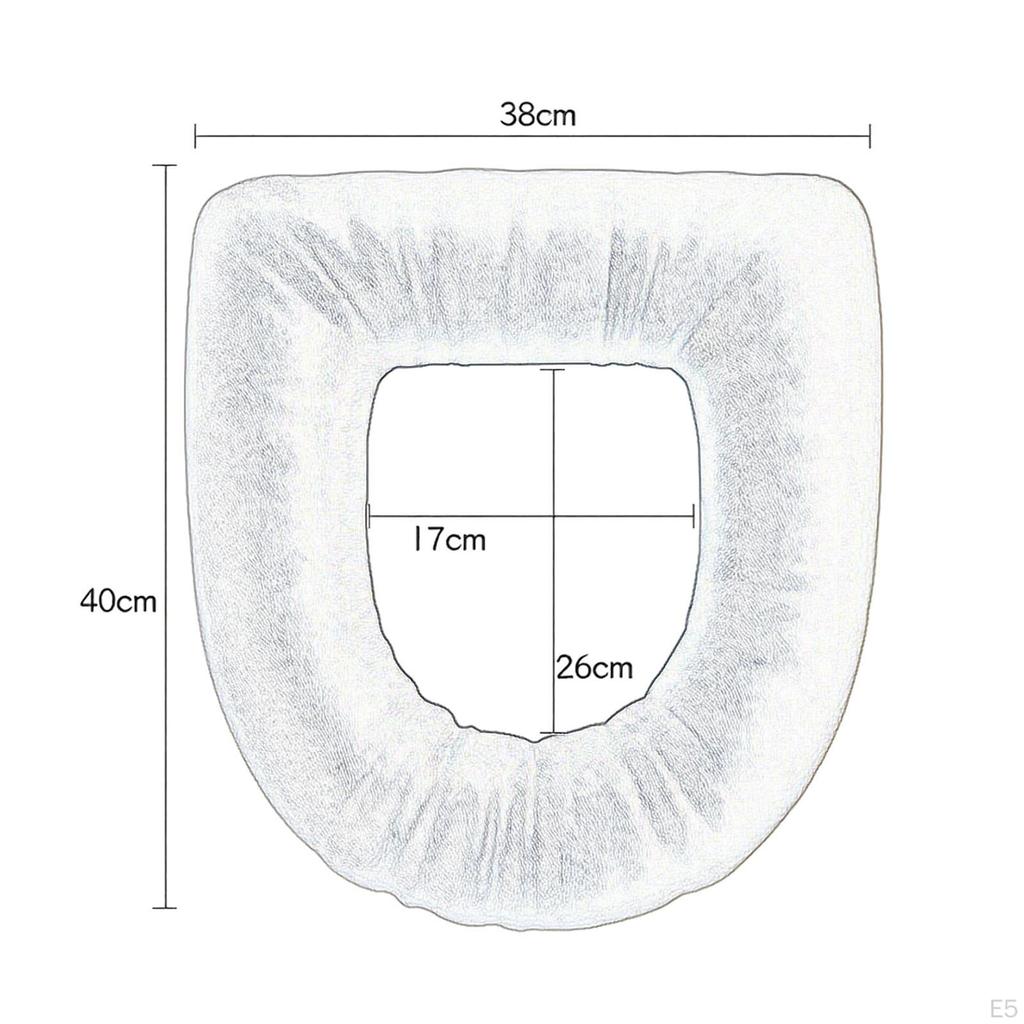 Toilet Seat Cushion Compatible with Most Standard Toilets. Thick for Seniors.