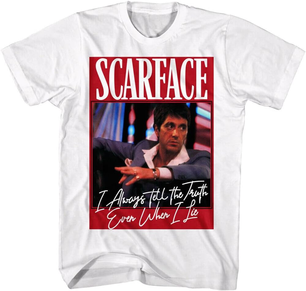 Scarface Even When I Lie Men s T Shirt S белый