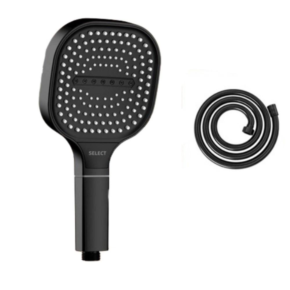 Square Large Panel Shower Head 3 Mode Bathroom Shower Tool Bathroom Shower Head  Replacement Part