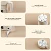 Foldable Electric Kettle With 4 Temperature Settings Fast Boil For Tea Coffee 600ml Portable 220V Dry Burn