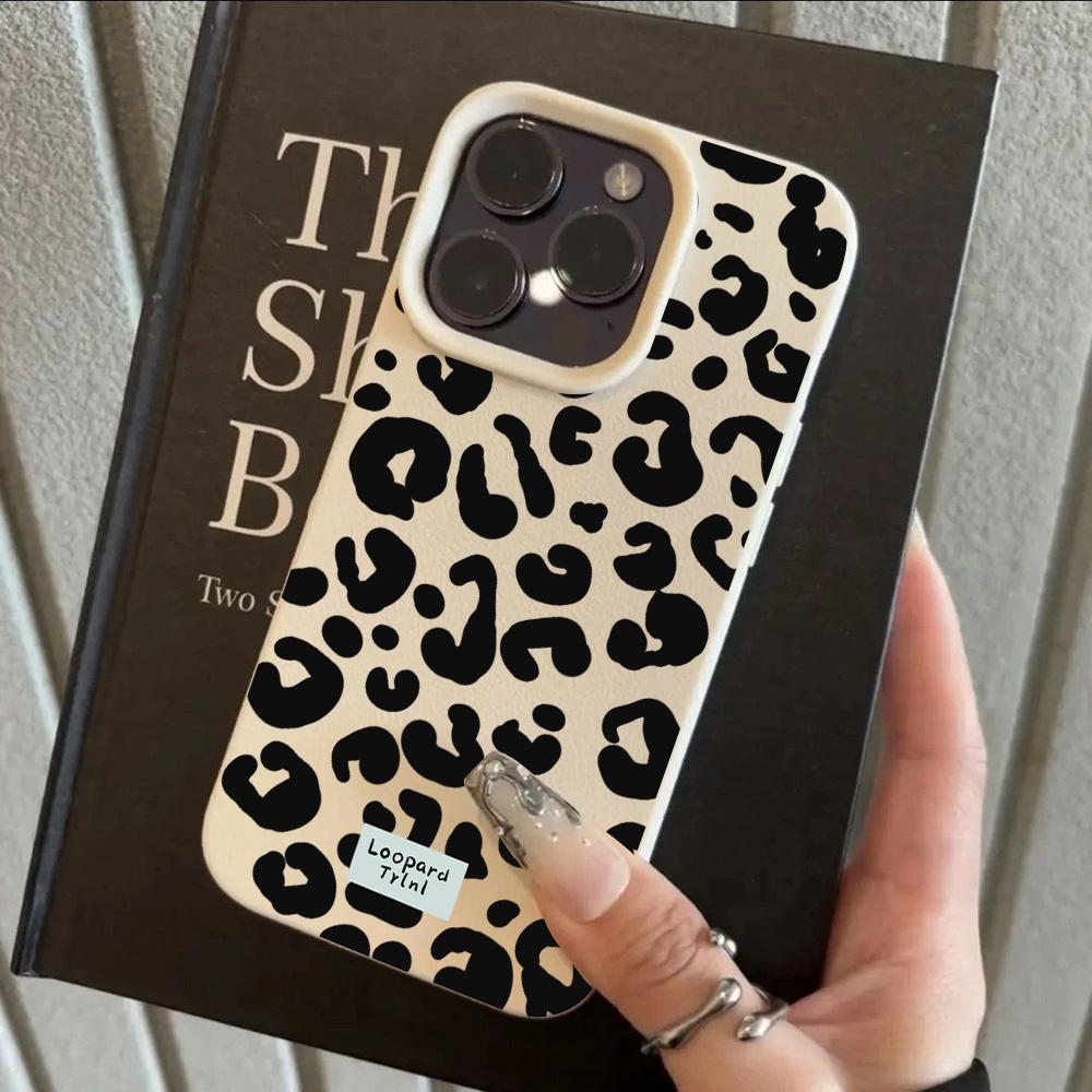 HOT Luxury Leopard Print Cool Lichee Leather Pattern Phone Case For Redmi A5 A3 A1 14C 13 12 12C 10 9 9A 9T 9C 8  K60 Ultra