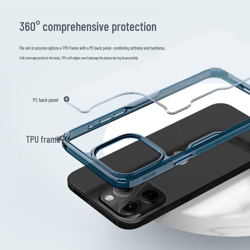 NILLKIN Transparent Airbag Anti-Fall iPhone Case