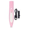 Dog Paw Trimmer LED Light Safety Trimming Efficient Low Noise Electric Pet Grooming Clippers for Cats Dogs Pink