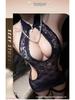 Qian Bei Sexy Lace Bodycon See-through Temptation Cheongsam Pajamas