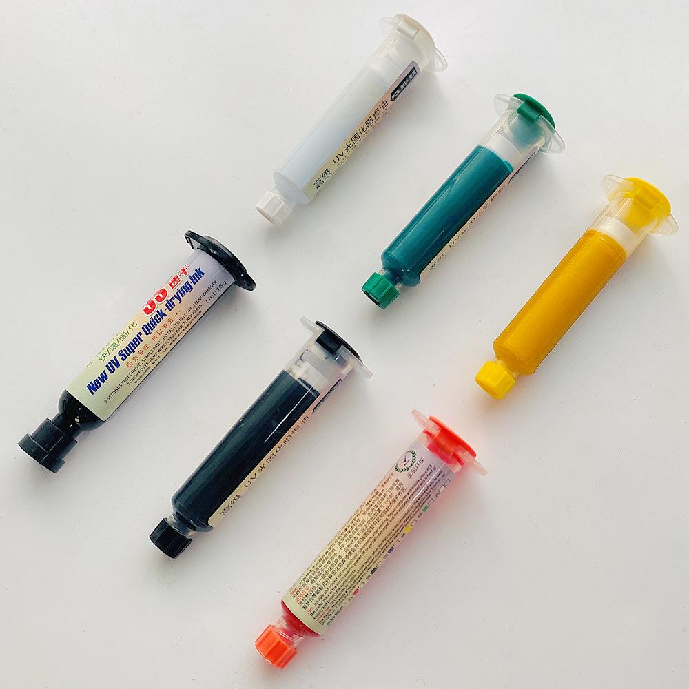 Multicolor UV Curing Solder Mask for PCB Repair & Insulation