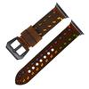 Applicable Apple Applewatch Strap Iwatch8/7/6/Se Leather Top Strap Men And Women
