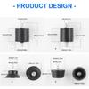 4PCS Rubber Vibration Dampers Sturdy Shock Absorbing Feet for Industrial Equipment Home Appliances Quiet Operations