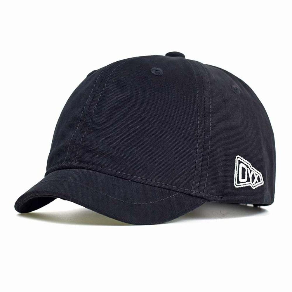 Cotton Men Baseball Cap Embroidered Embroidery Letter Baseball Hat Versatile   Girl