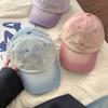 Gradient Color Sunscreen Hat American Retro Peaked Cap Sweet Baseball Cap  Couple