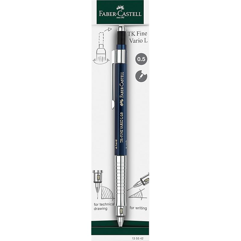 

механический карандаш faber castell TK-FINE barrio L 0,5 мм индиго
