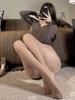 Degree Seamless 360 Crotch Seamless Silk Stockings For Women's Summer Skin Beauty, Flesh Colored Pantyhose Thin Sexy Women CTE5