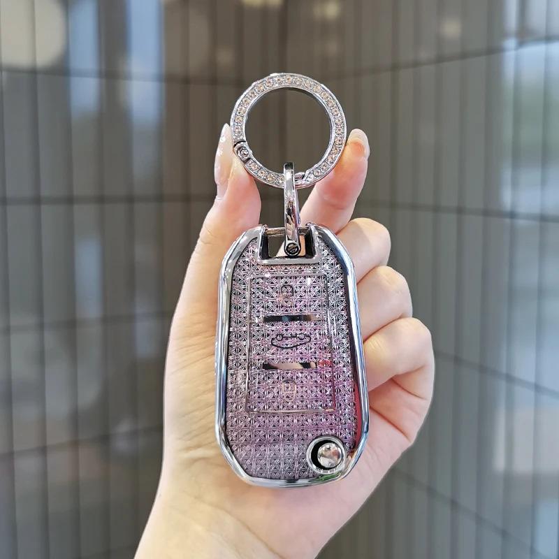 Etui na kluczyk do samochodu Dla Peugeot 408x Etui na kluczyk 3008 308S 508L 4008 E2008 5008 DS5 DS6 DS4 DS7 DS9 Pokrowiec na kluczyk Brelok Kluczyk Peugeot she