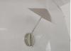 Polished Chrome Wall Light Fixture, Minimalist Vanity or Bedroom Lighting Sconce