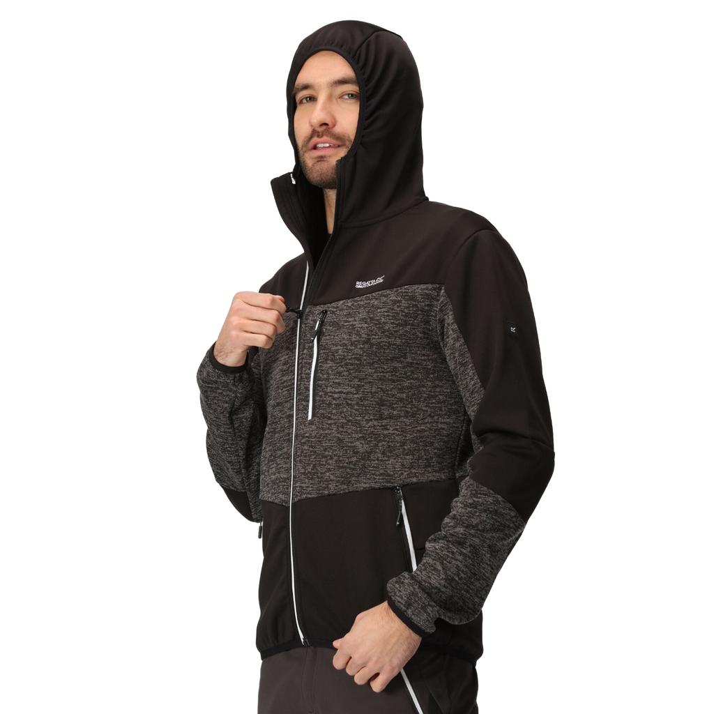 Regatta Mens Cadford V Marl Full Zip Fleece Jacket