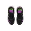 Adidas Originals Nite Jogger Mesh Suede Running Shoes Comfortable Durable Low-Top Lifestyle Sneakers Women Sneakers Black Purple FX6903