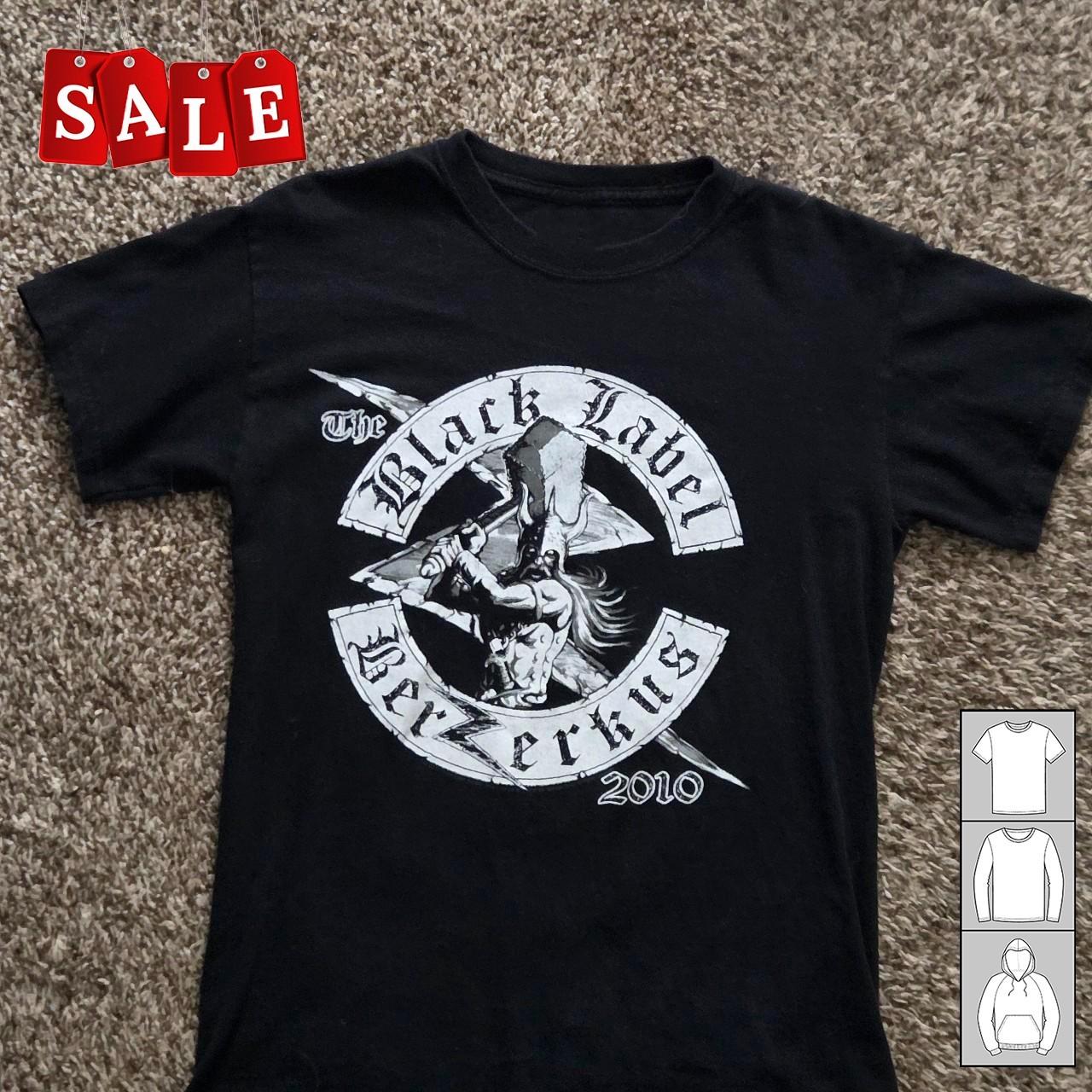 New Black Label Society Tee Berzerkus heavy metal music S-5XL Shirt MD723 XXXL