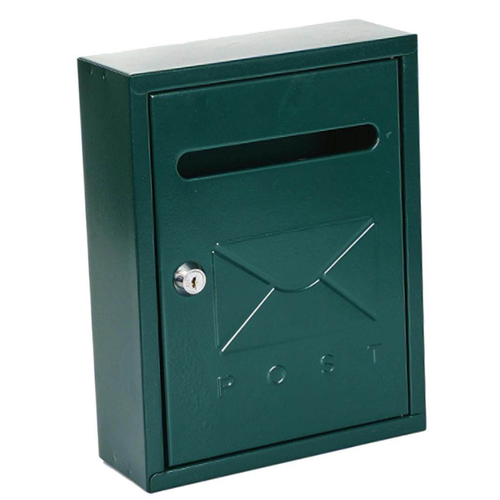 Wall Mounted Locking Drop Box Mailbox Multipurpose for Envelope Heavy Duty