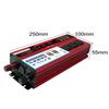 Solar Power Inverter High Efficiency Sine Wave Inverter Home Car RV Solar Power Converter with LCD Display DC 12V To 110V AC 850