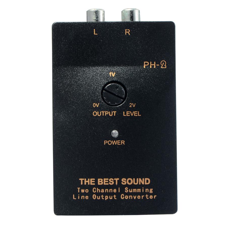 Profesionální automobilový audio převodník High to Low 0-2V Level Summing Line Output Kit