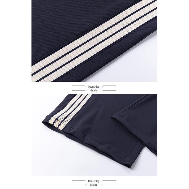 Mark Fairwhale Men's Summer Loose Straight-Leg Breathable Casual Pants