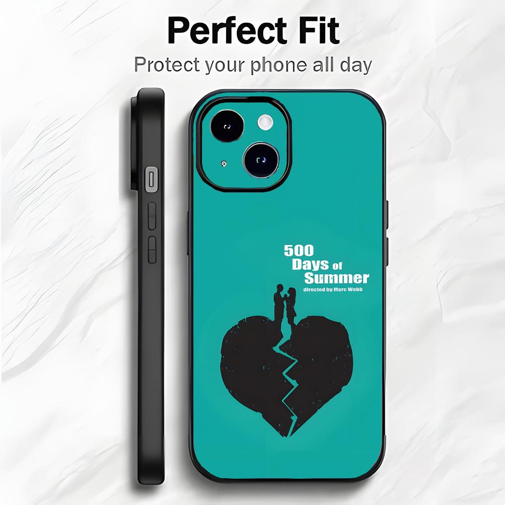 Romantic Sweet Movie 500 D-Days Of Summer Phone Case Phone Case Soft Packaging Lightweight For iPhone17 16 15 14 13ProMax