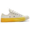 Converse 1970s Chuck Taylor All Star Gradient Low Top Canvas Shoes Women Sneakers Off-White Yellow A00534C