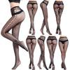 Sex Stockings Net Socks Sexy Women Fishing Net Eye Jacquard Net Socks Flirting Black Silk Large Size Bottoming Pantyhose WK
