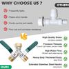 Garden Tap Hose Water Splitter Replacement Bidirectional Garden Hose Distributor For Garden Irrigation Car Washing