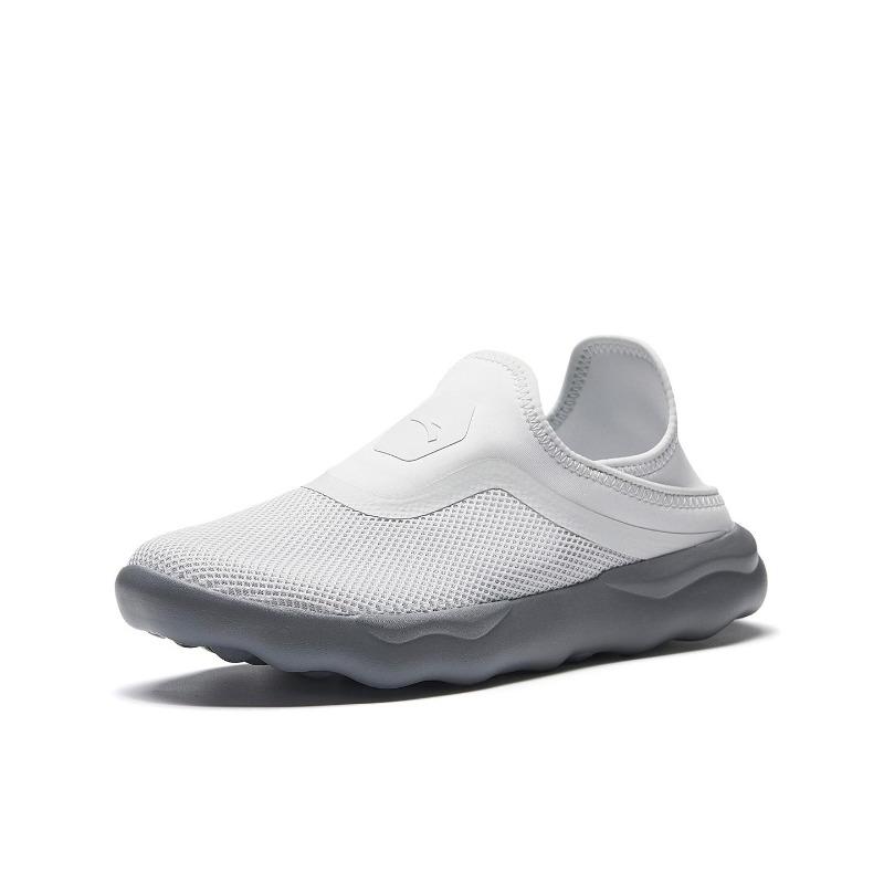 Anta Simple Action Training Shoes 2026 Summer Men Sneaker Sand-Gray 912627706-2