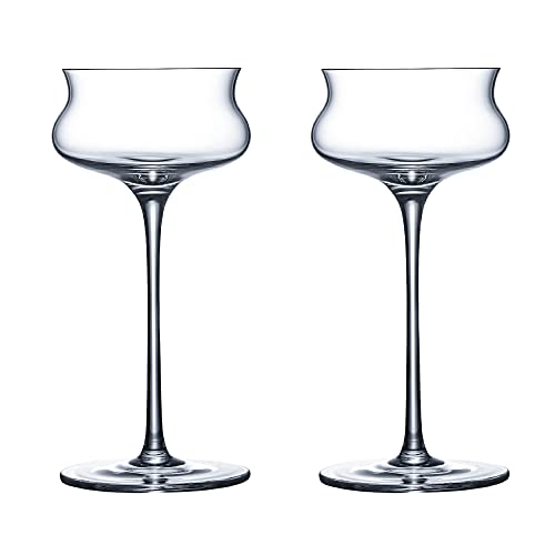 

Set of 2 thin crystal cocktail glasses, 140ml
