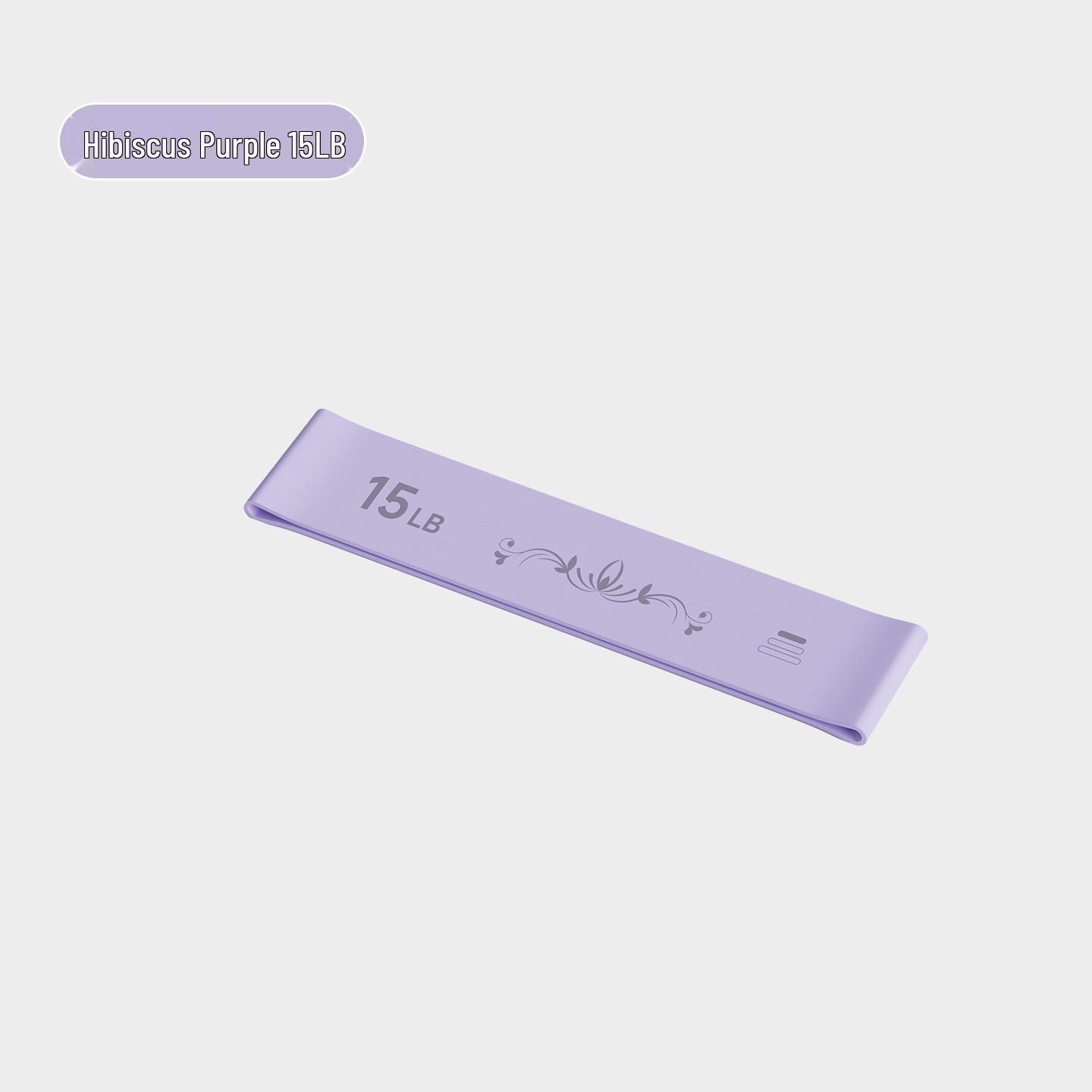 Elastic Silicone Resistance Band for Glute and Yoga Workouts - Women s High Elasticity Loop