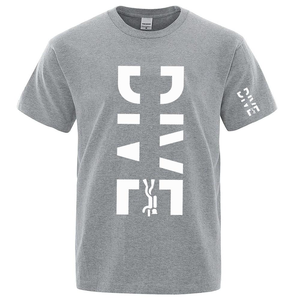 2026 Scuba Dive Unisexs Otong Shortsleeved Shirts Are Made Of Cotton And Are Suitable For Summer T Shirt