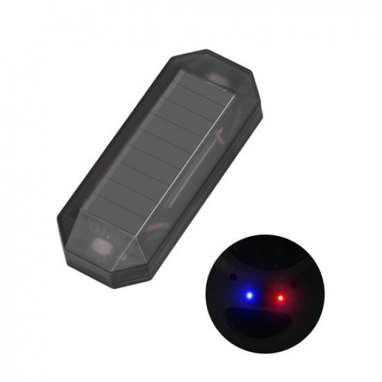 Safety Warning Light Flash LED Light Anti-theft Solar Accessories Interior Car разноцветный