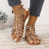 Summer Butterfly-shaped Open-toe Flat Sandals for Women Single-strand Toe Cover for Wearing Outside Beach-style Women's Flip-flops