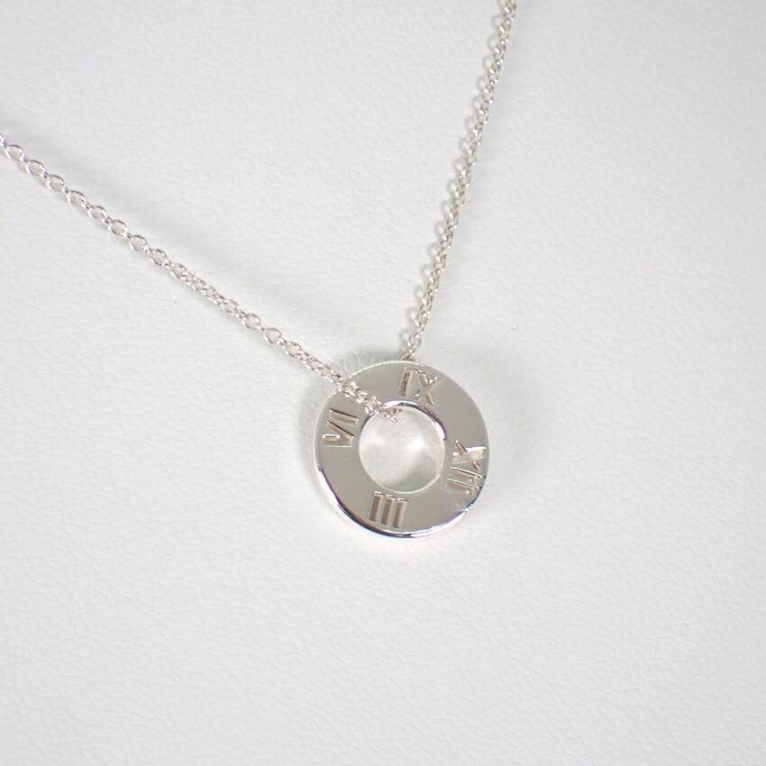 [Used] TIFFANY/Tiffany 925 Open Atlas Pendant/Necklace/j9-9