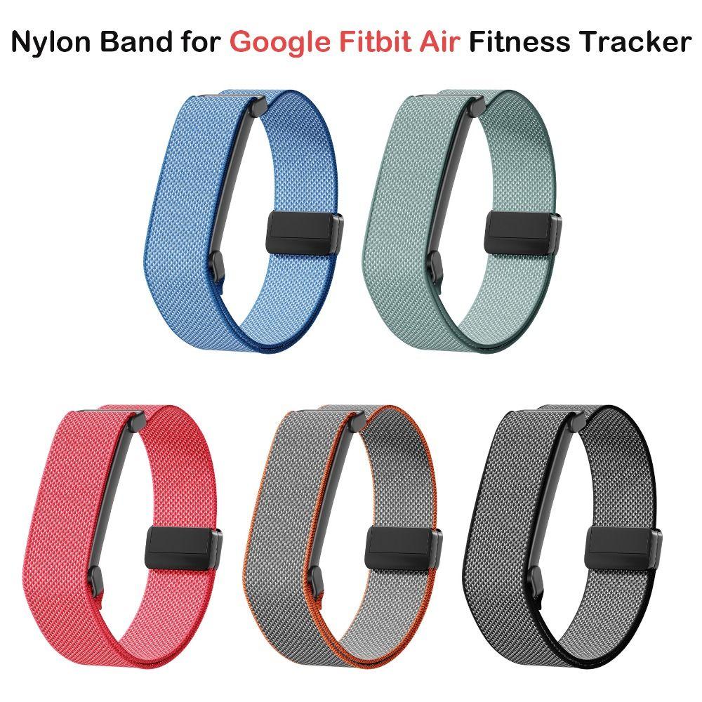 Magnetisches Sportarmband Ersatzarmband Nylon-Schlaufe für Google Fitbit Air Fitness-Tracker