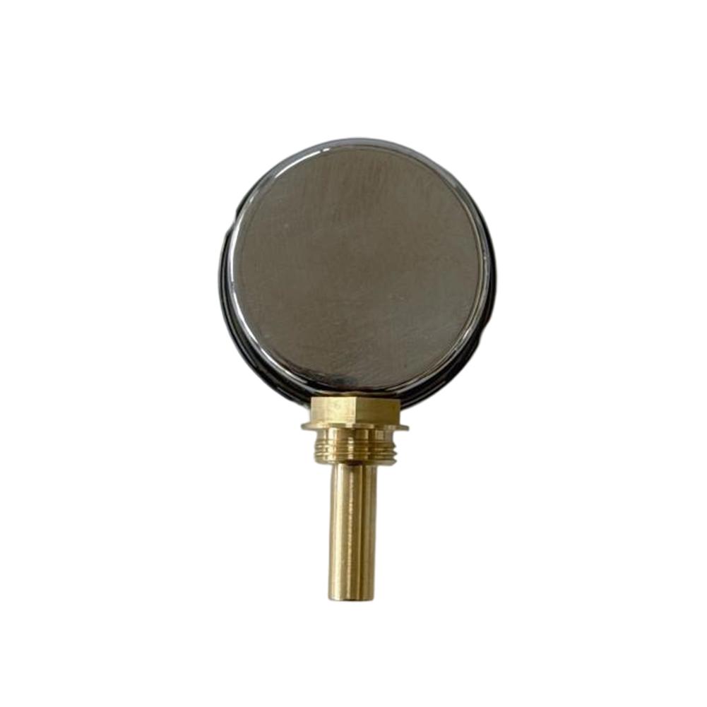 63MM Bimetallic Thermometer with Copper Sleeve for Home Industrial Heating and Outdoor Cooking Temperature Range 0 120C