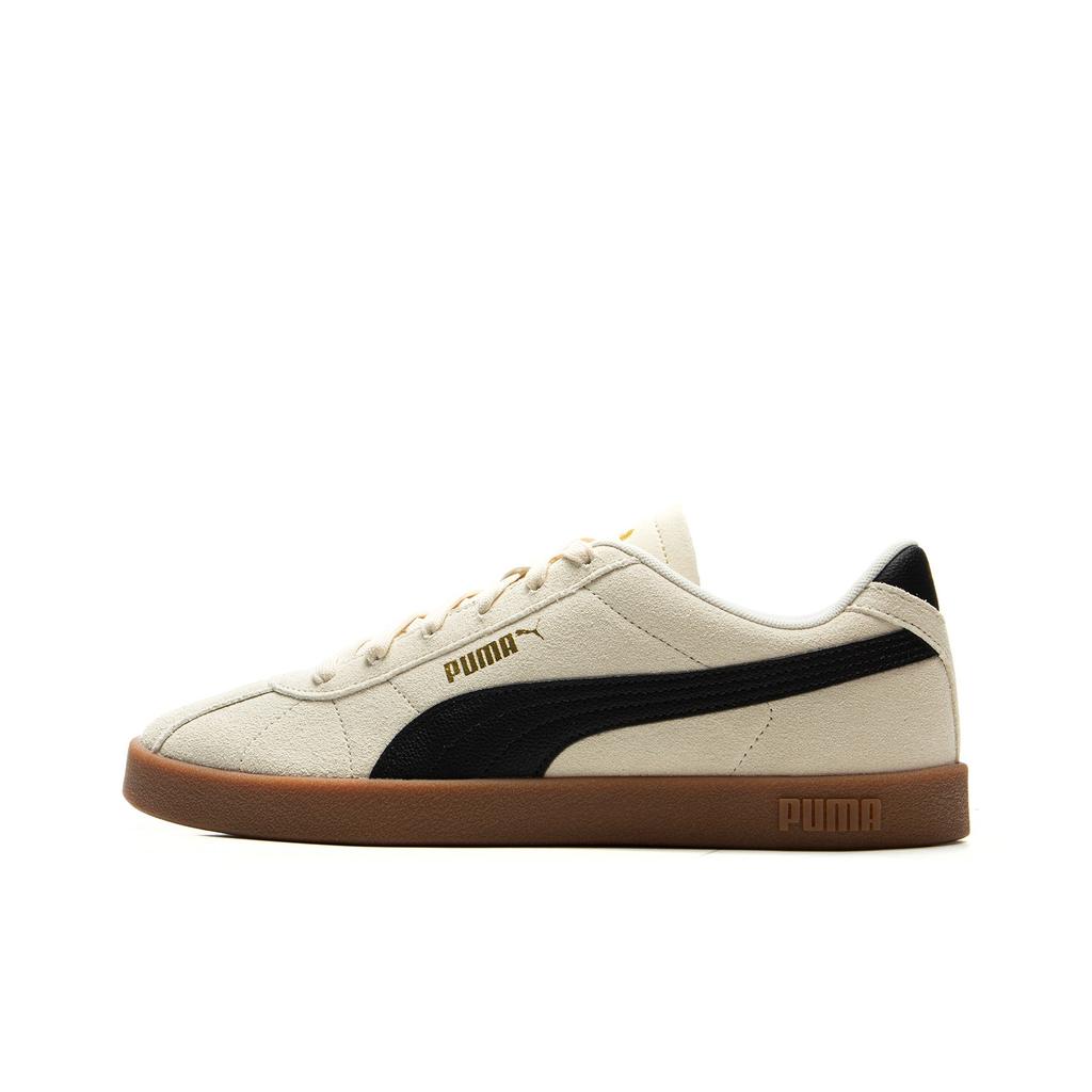 Puma Club 2 Alpine Snow Black Tênis Unissex Creme Dourado 397444-07