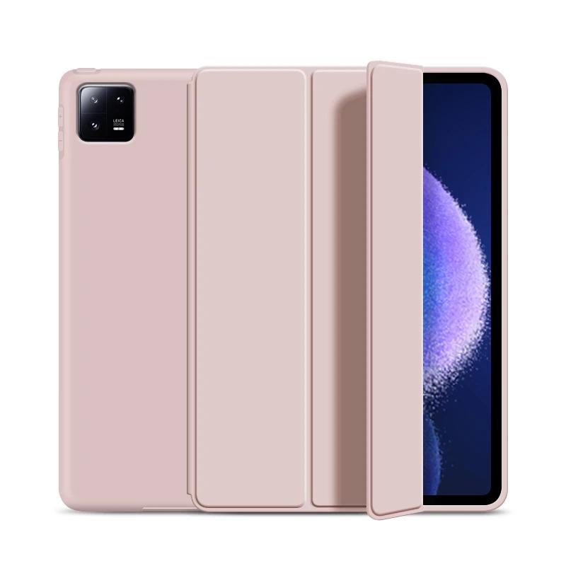 For Pad 7 Pro MiPad 7 Tablet Case For Pad 7 11.2 inch Smart Folio Soft TPU Back Stand Silicon Cover