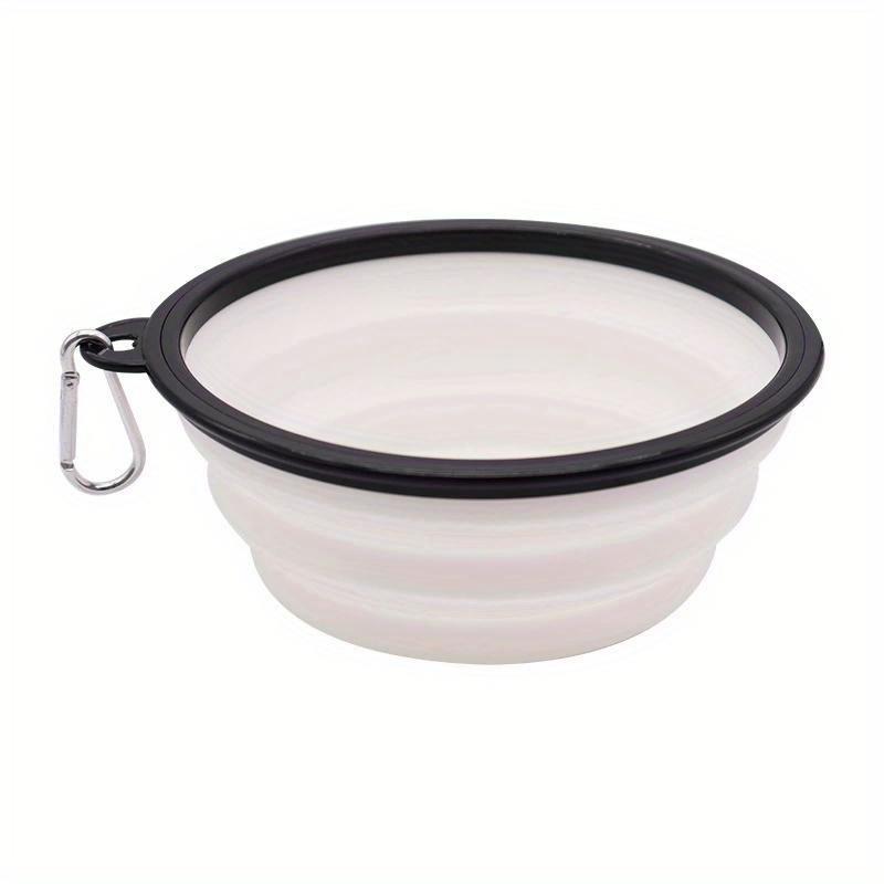 Tragbare Tierfutter-Schüssel Langlebige Schüssel für Hunde- und Katzennahrung Haustier Silikon Faltbare Schüssel Tragbar Reise Outdoor Wasser-Futter-Schüssel