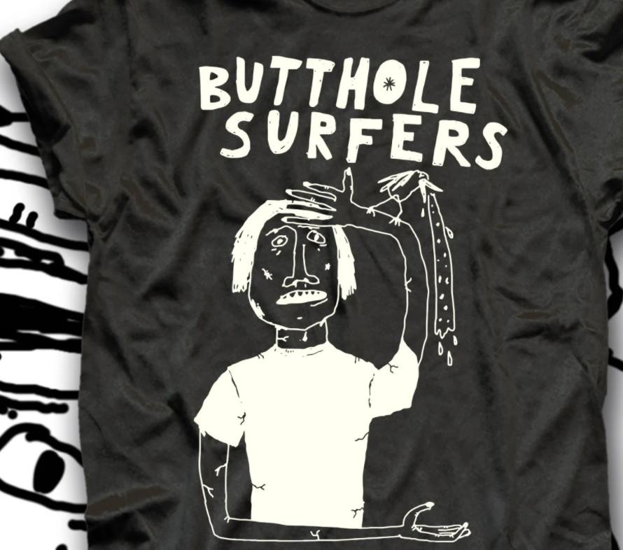 Butthole Surfers band Men T-shirt Black Unisex S to 5Xl 1T254 Unisex T-Shirt S