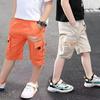 Summer Boys Pants Casual Letter Short Trousers Kids Children Comfortable Pants
