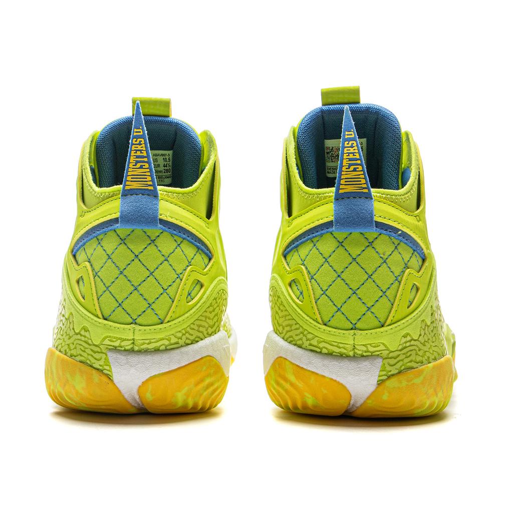 Disney X Li Ning Yushuai 19 Carbon Core Basketball Shoes Men's Mid top Digital Green ABAV057-3