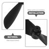 Luxshiny Plastic Propellers for RC 10 Lightweight Design for Stable Flight RC Airplane Replacement 2-Blade Airplanes, Pairs. Performance. Parts.