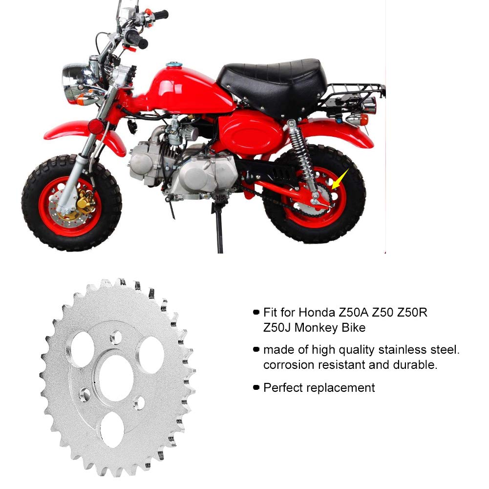 High Quality Stainless Steel Rear Sprocket 31 Tooth for Honda Z50A Z50 Z50R Z50J Monkey Bike
