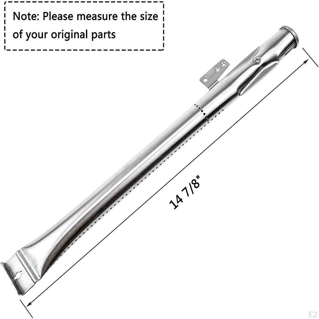 4 Stück BBQ Rohr-Brenner Ersatz, Einfache Installation, Universelle Grillbrenner-Rohre für Gasgrills